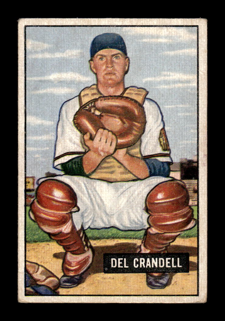 1951 Bowman #20 Del Crandall Very Good HOF-10001984
