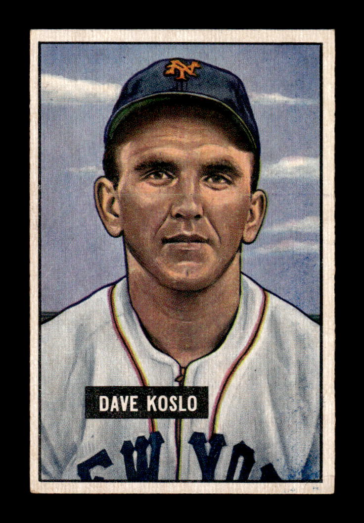 1951 Bowman #90 Dave Koslo Very Good HOF-10001985