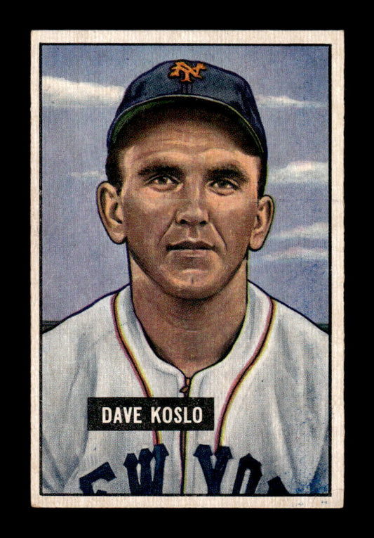 1951 Bowman #90 Dave Koslo Very Good HOF-10001985