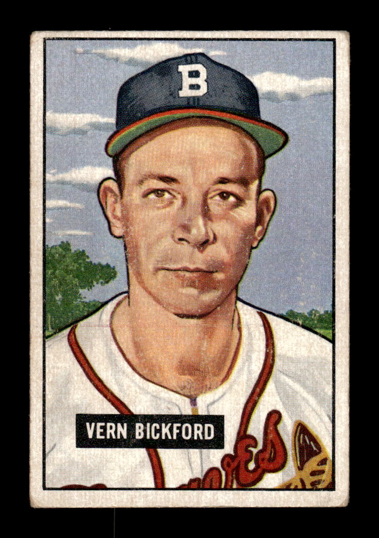 1951 Bowman #42 Vern Bickford Very Good HOF-10001989