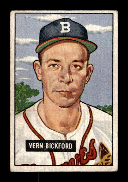 1951 Bowman #42 Vern Bickford Very Good HOF-10001989