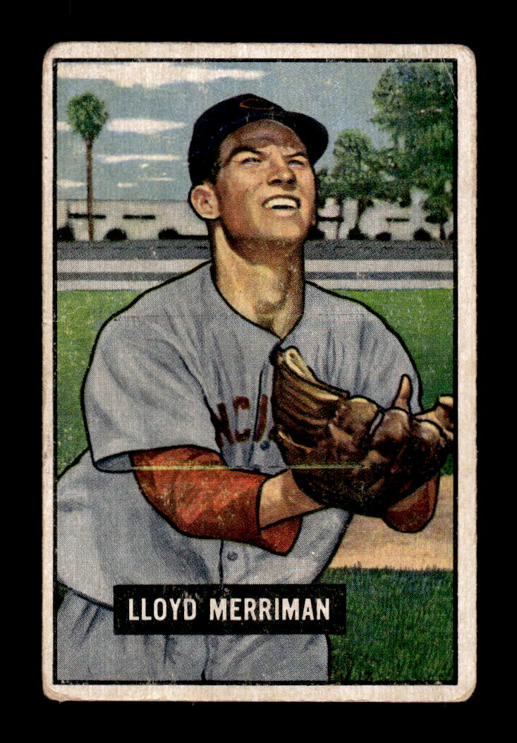 1951 Bowman #72 Lloyd Merriman Very Good HOF-10001993