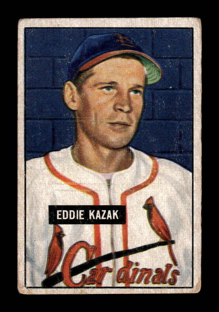 1951 Bowman #85 Eddie Kazak Very Good HOF-10001995