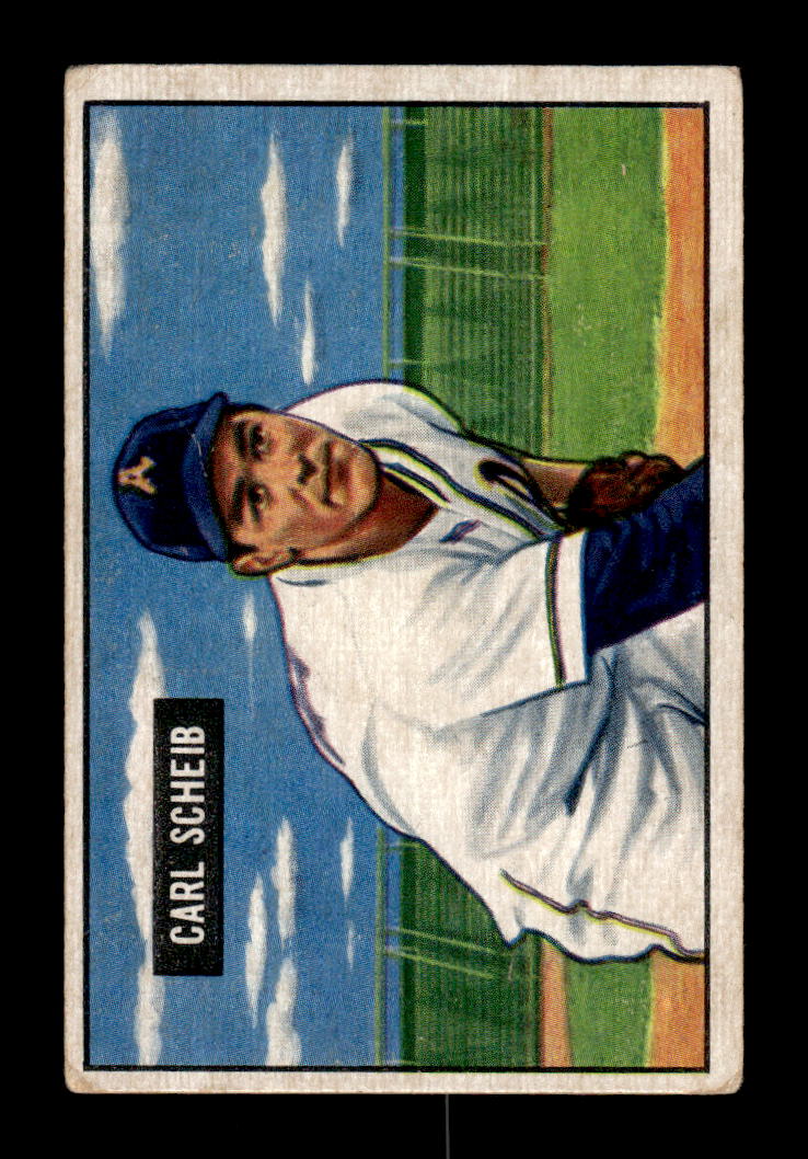 1951 Bowman #83 Carl Scheib Very Good HOF-10001996