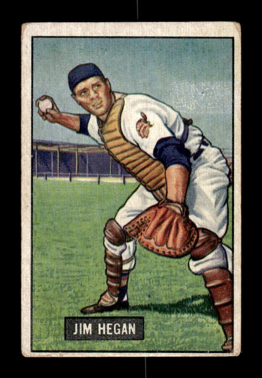1951 Bowman #79 Jim Hegan Very Good HOF-10001997