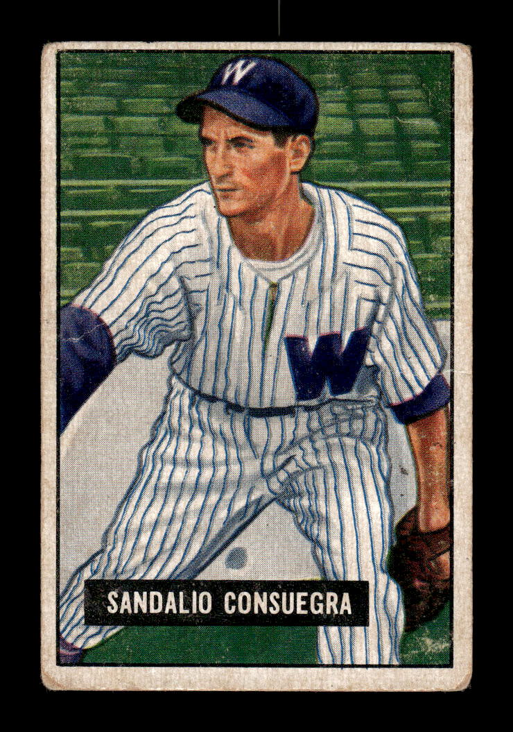 1951 Bowman #96 Sandy Consuegra Very Good HOF-10001998