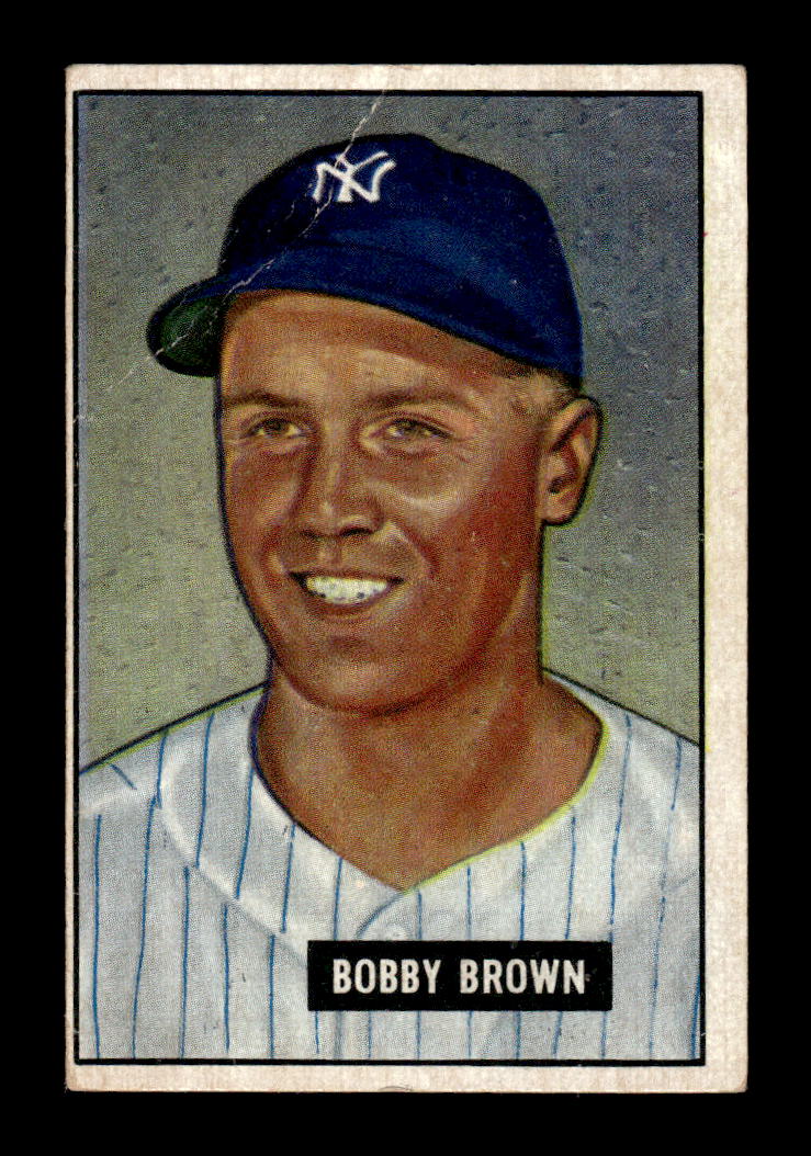 1951 Bowman #110 Bobby Brown Poor HOF-10002006
