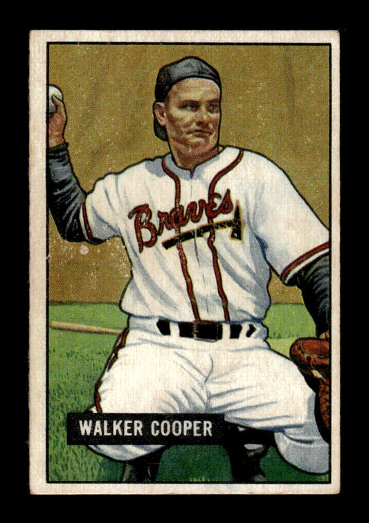 1951 Bowman #135 Walker Cooper Very Good HOF-10002012