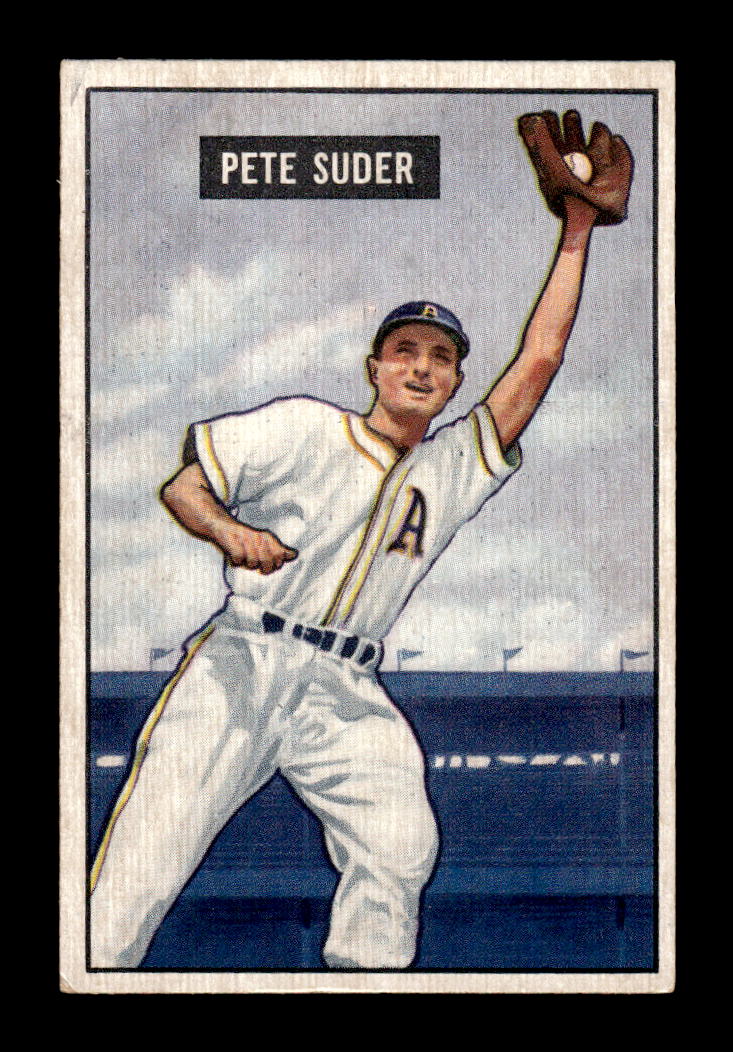 1951 Bowman #154 Pete Suder Very Good HOF-10002016
