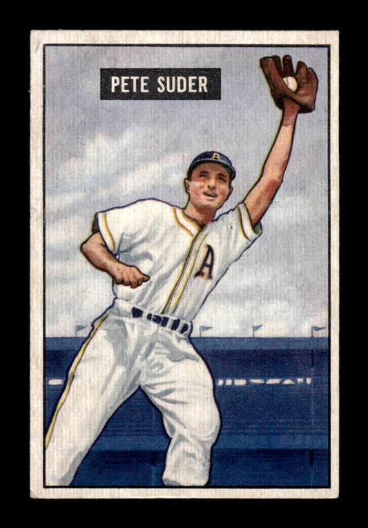 1951 Bowman #154 Pete Suder Very Good HOF-10002016