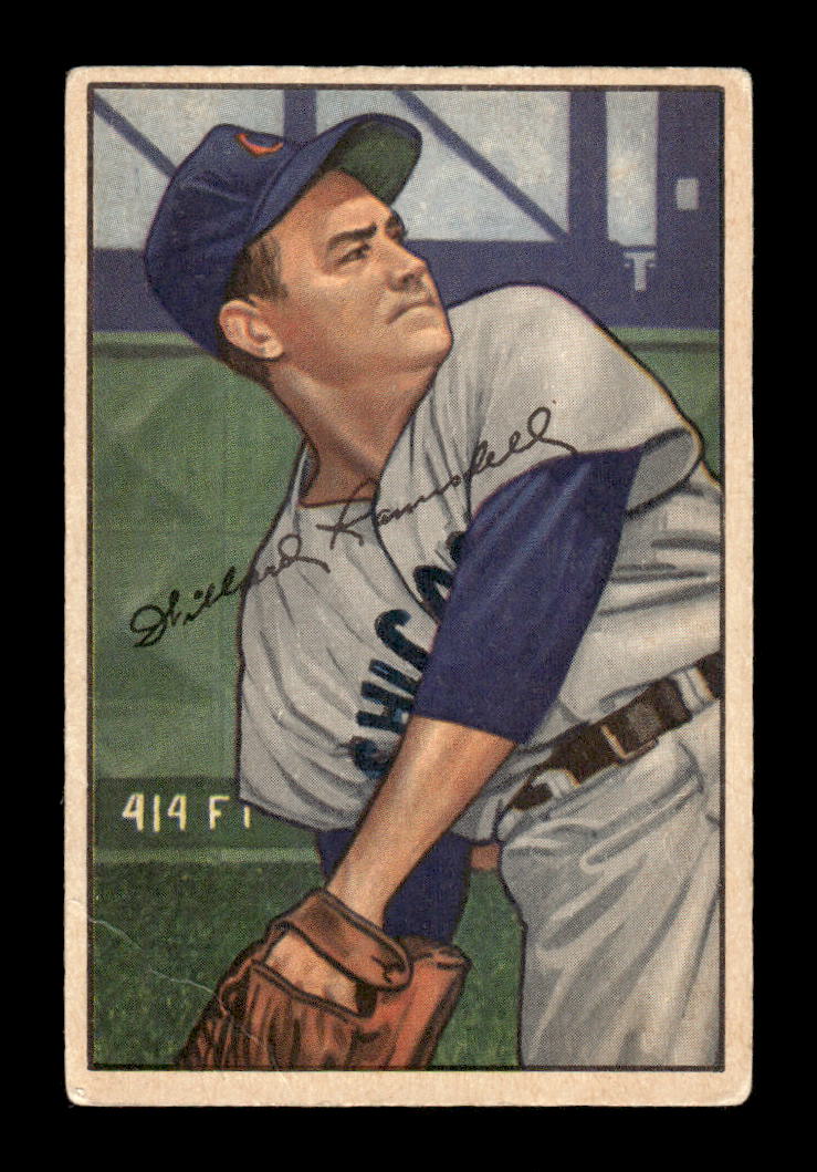 1952 Bowman #22 Willard Ramsdell Very Good HOF-10002060