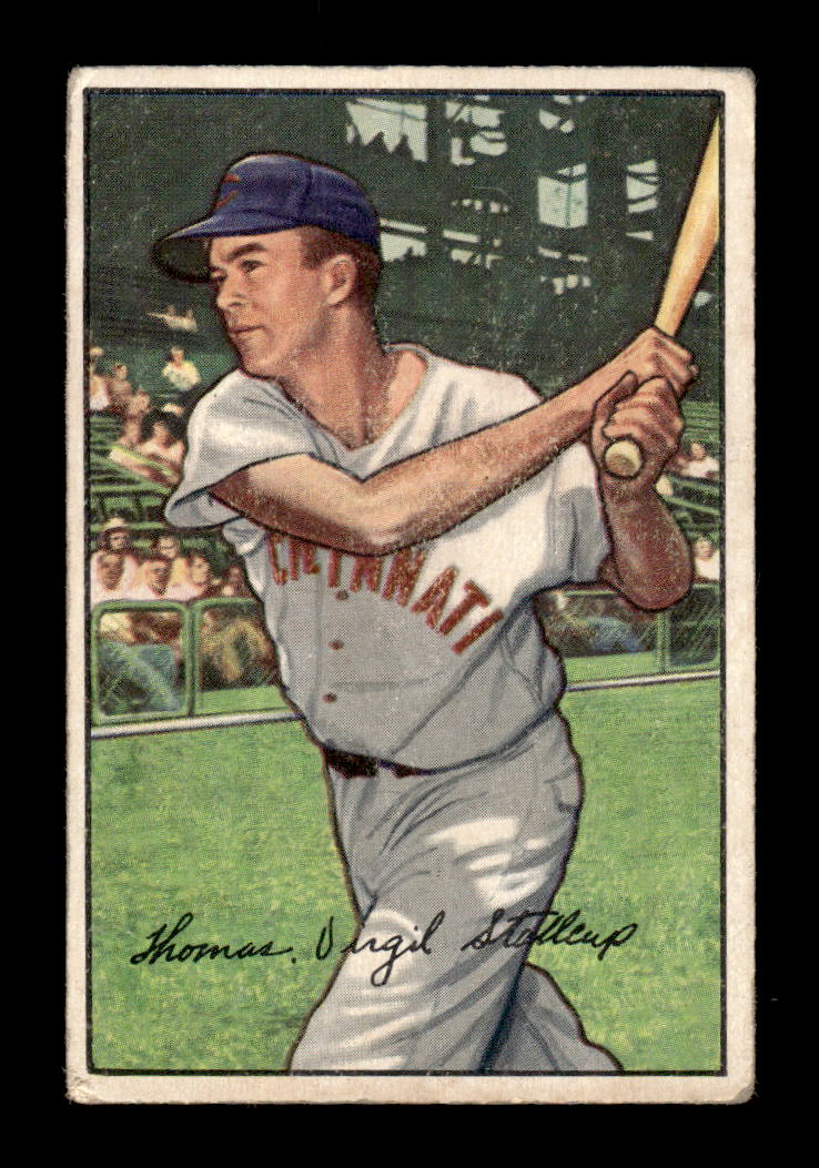 1952 Bowman #6 Virgil Stallcup Very Good HOF-10002062