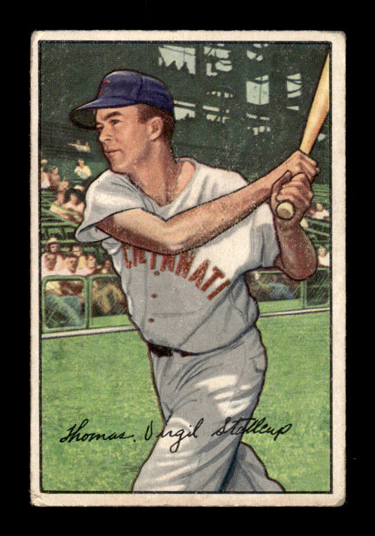 1952 Bowman #6 Virgil Stallcup Very Good HOF-10002062