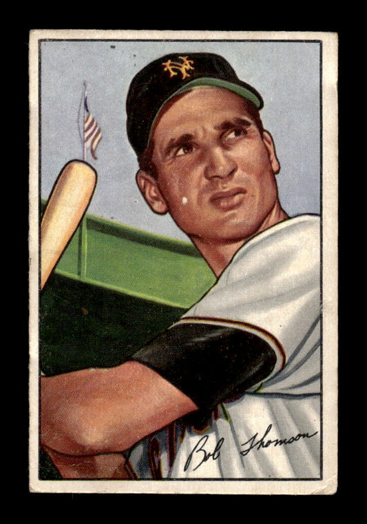 1952 Bowman #2 Bobby Thomson Very Good HOF-10002063