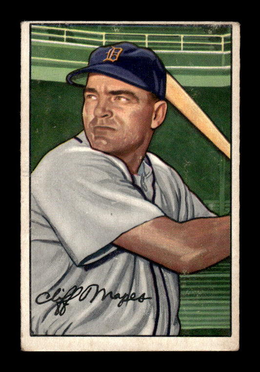 1952 Bowman #13 Cliff Mapes Very Good HOF-10002065