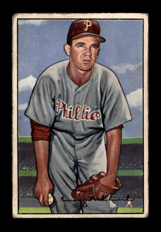 1952 Bowman #40 Bubba Church Very Good HOF-10002075