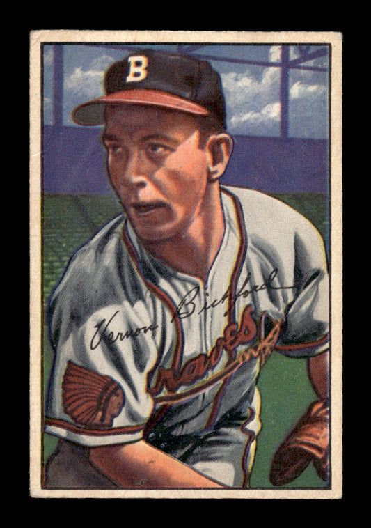 1952 Bowman #48 Vern Bickford Very Good HOF-10002079
