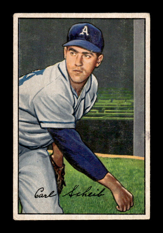 1952 Bowman #46 Carl Scheib Very Good HOF-10002080