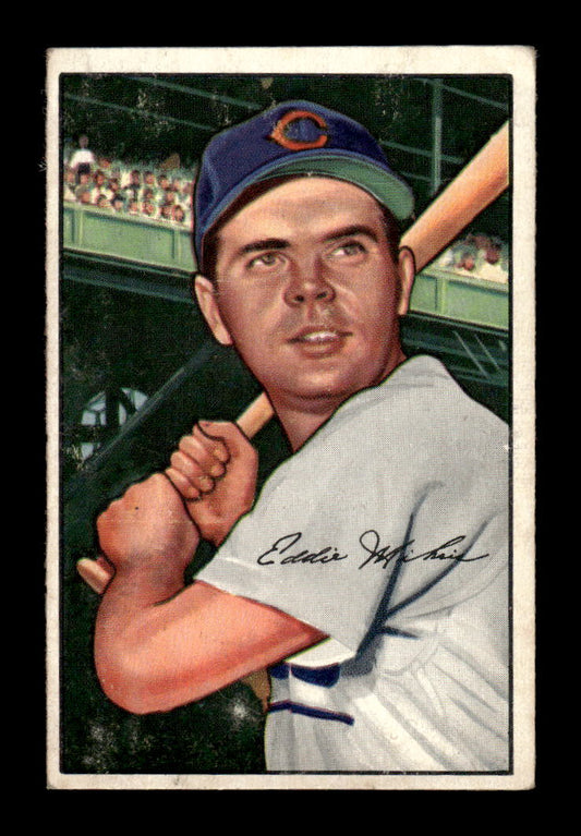 1952 Bowman #32 Eddie Miksis Very Good HOF-10002087