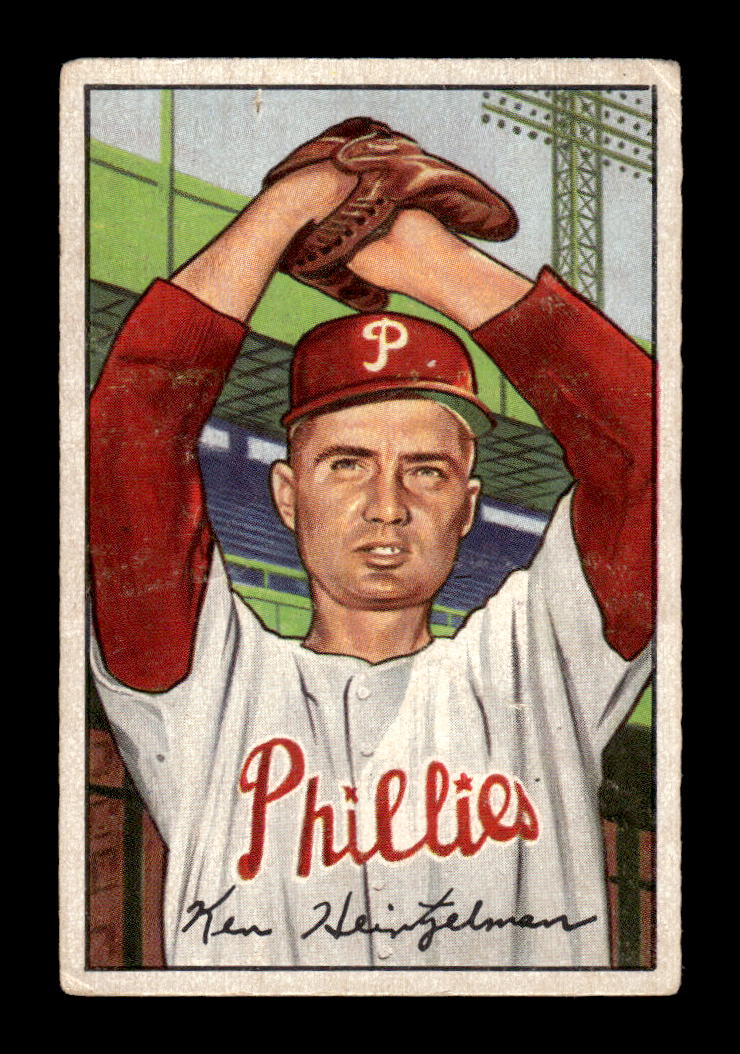 1952 Bowman #148 Ken Heintzelman Very Good HOF-10002090