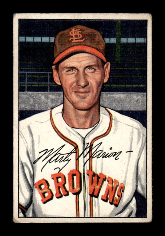 1952 Bowman #85 Marty Marion Very Good HOF-10002093