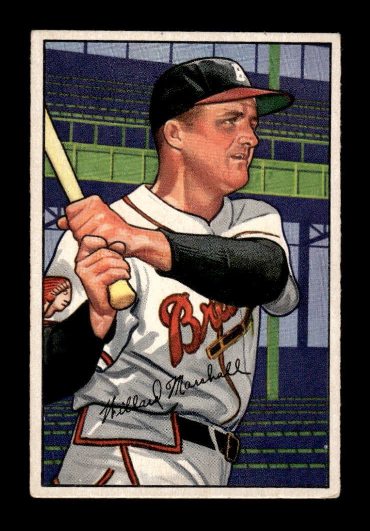 1952 Bowman #97 Willard Marshall Very Good HOF-10002095