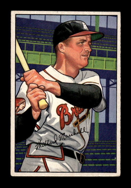 1952 Bowman #97 Willard Marshall Very Good HOF-10002095