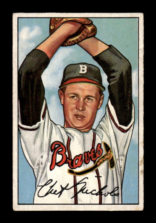 1952 Bowman #120 Chet Nichols Very Good HOF-10002097