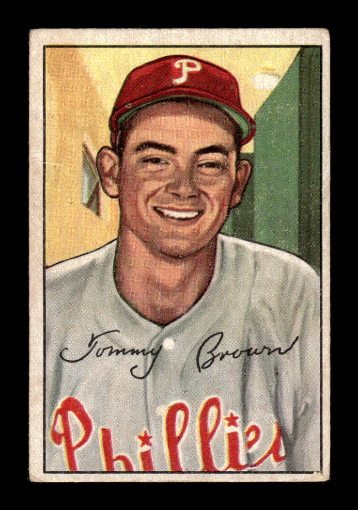 1952 Bowman #236 Tommy Brown Very Good HOF-10002109