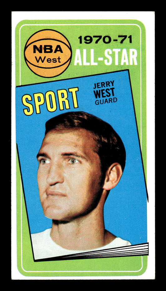 1970-71 Topps #107 Jerry West Excellent HOF-10002114
