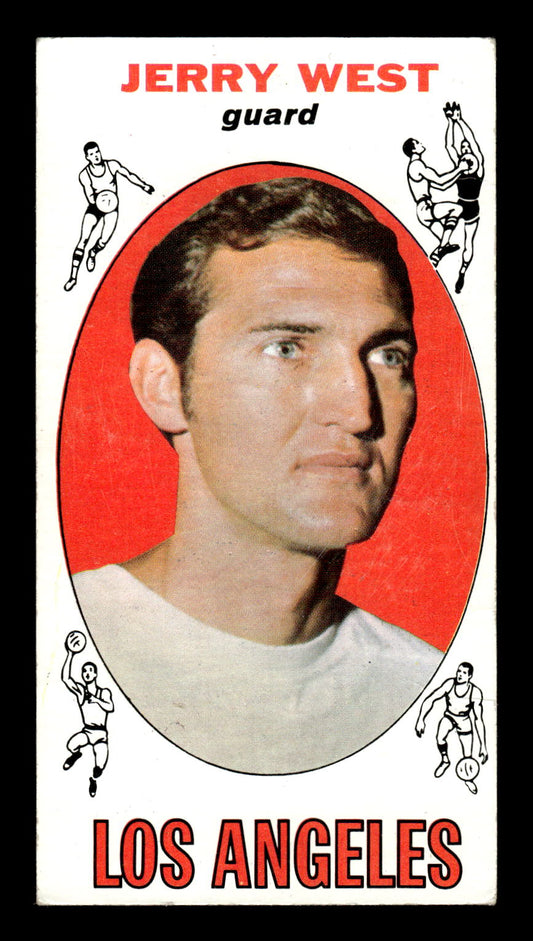 1969-70 Topps #90 Jerry West Excellent HOF-10002130