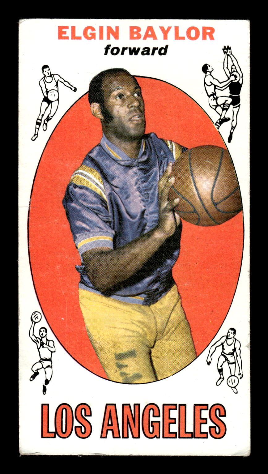 1969-70 Topps #35 Elgin Baylor Excellent HOF-10002131