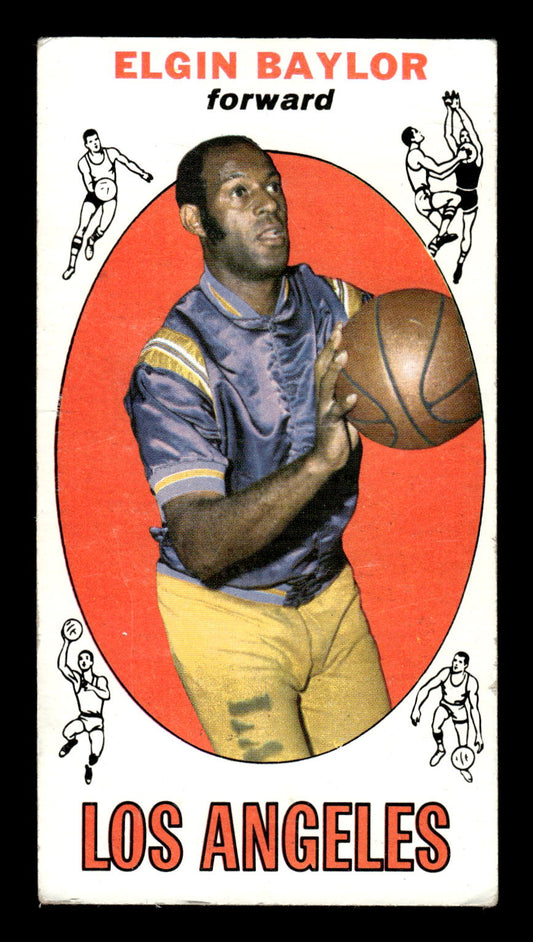 1969-70 Topps #35 Elgin Baylor Excellent HOF-10002131