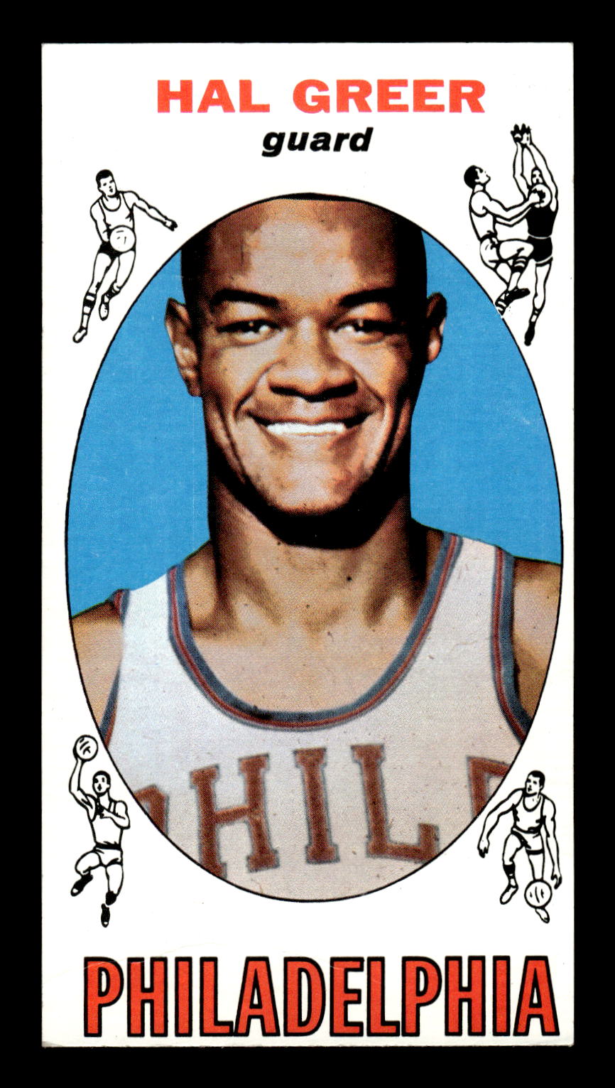 1969-70 Topps #84 Hal Greer Excellent HOF-10002135