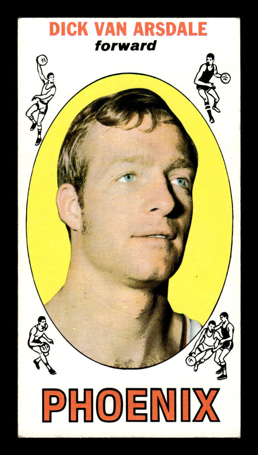 1969-70 Topps #31 Dick Van Arsdale Excellent HOF-10002136