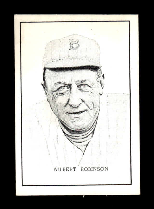 1950-56 Callahan Hall of Fame #NNO Wilbert Robinson Excellent HOF-10002141