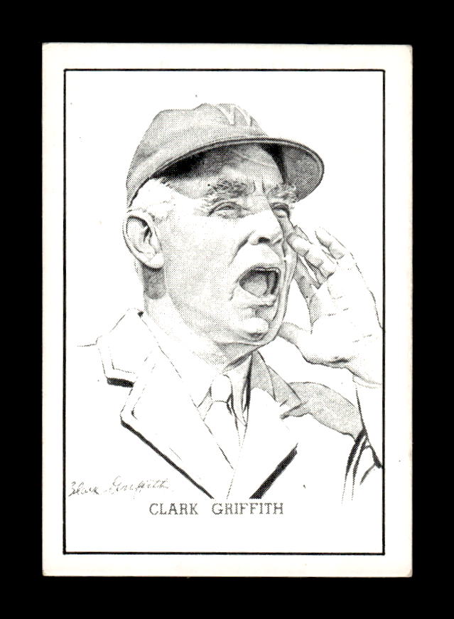 1950-56 Callahan Hall of Fame #NNO Clark Griffith Excellent HOF-10002147