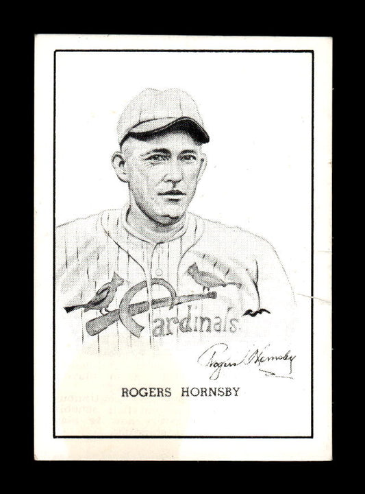 1950-56 Callahan Hall of Fame #NNO Rogers Hornsby Excellent HOF-10002151
