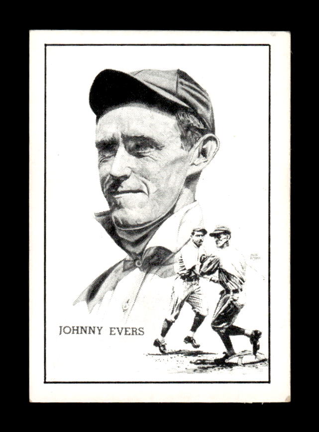 1950-56 Callahan Hall of Fame #NNO Johnny Evers Excellent HOF-10002154