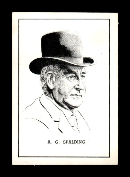 1950-56 Callahan Hall of Fame #NNO A.G. Spalding Excellent HOF-10002155