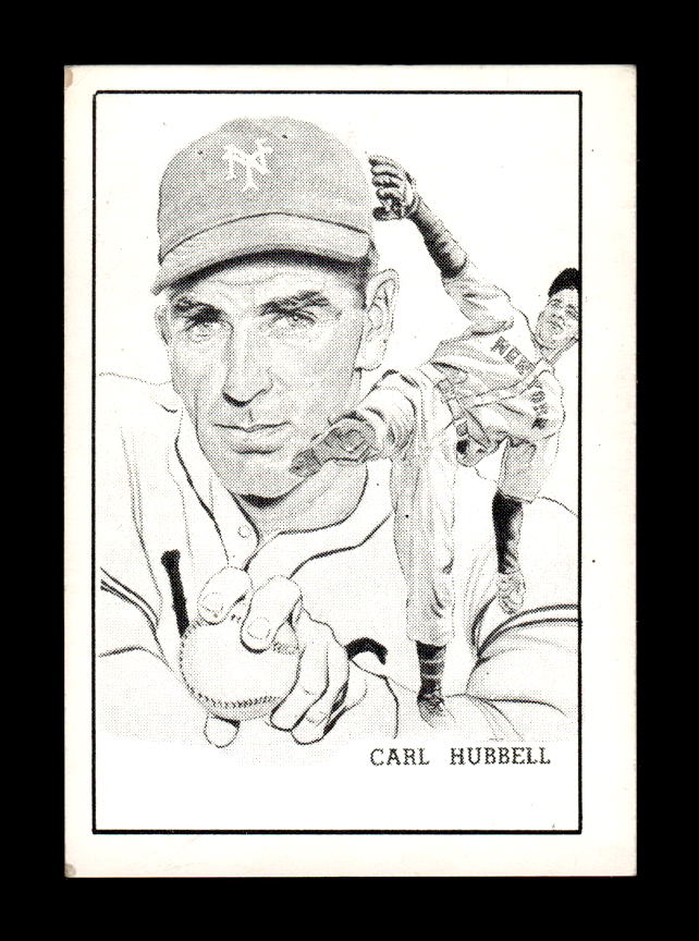 1950-56 Callahan Hall of Fame #NNO Carl Hubbell Excellent HOF-10002159