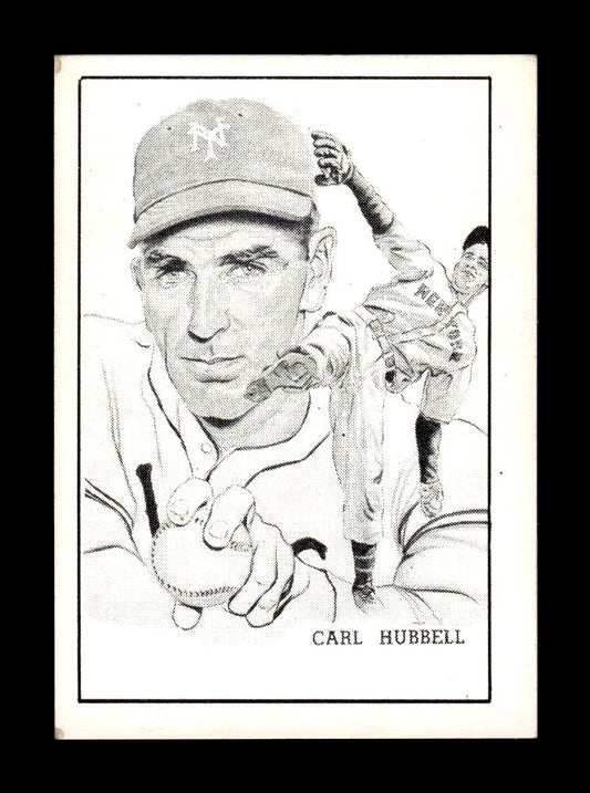 1950-56 Callahan Hall of Fame #NNO Carl Hubbell Excellent HOF-10002159