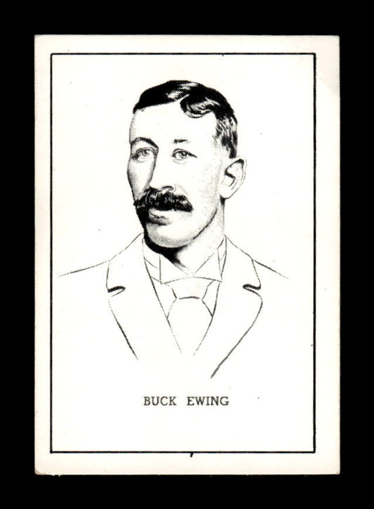 1950-56 Callahan Hall of Fame #NNO Buck Ewing Excellent HOF-10002161