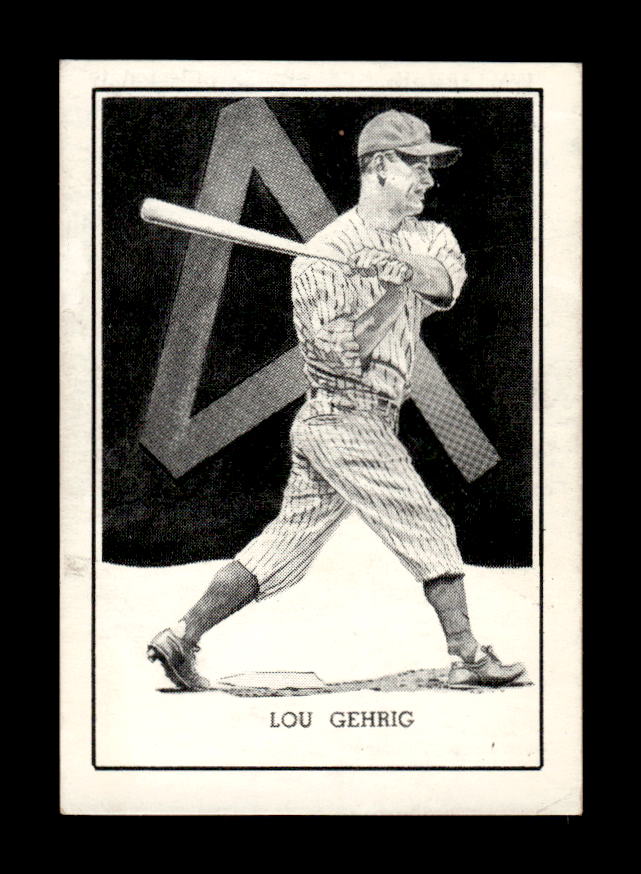 1950-56 Callahan Hall of Fame #NNO Lou Gehrig Excellent HOF-10002162