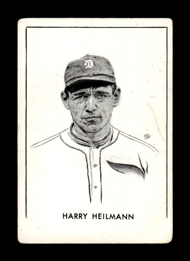 1952 Callahan Hall of Fame Harry Heilmann Incomplete Frame Ex HOF-10002163