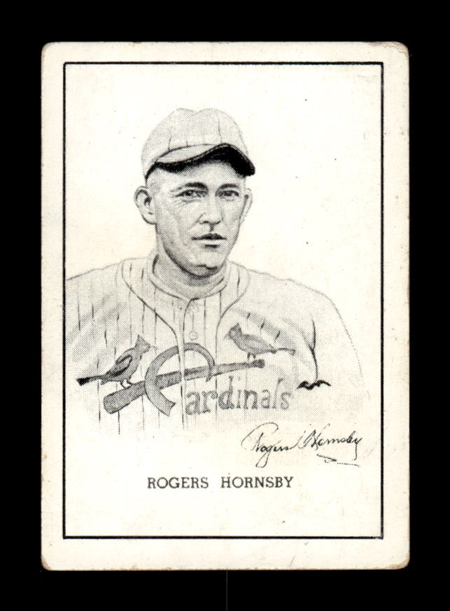 1950-56 Callahan Hall of Fame #NNO Rogers Hornsby Excellent HOF-10002164