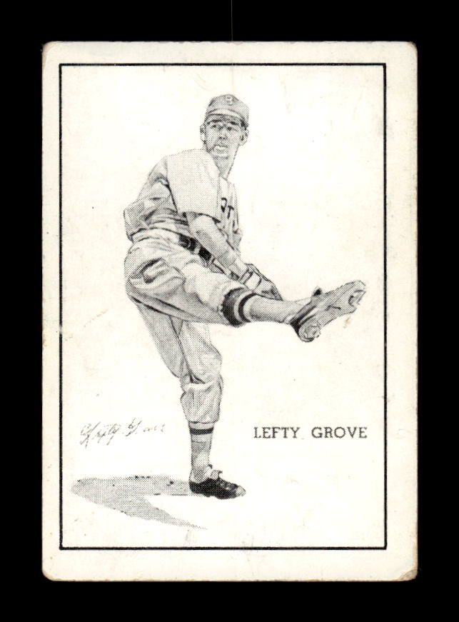 1950-56 Callahan Hall of Fame #NNO Lefty Grove Excellent HOF-10002165