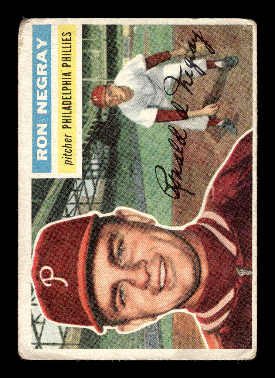 1956 Topps #7 Ron Negray Very Good HOF-10002175