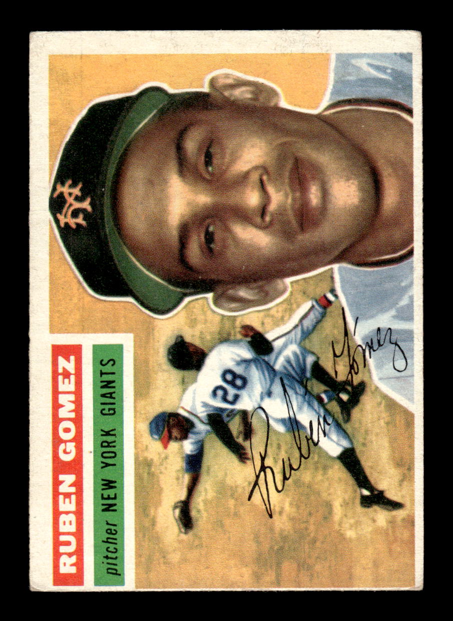 1956 Topps #9 Ruben Gomez Very Good HOF-10002177