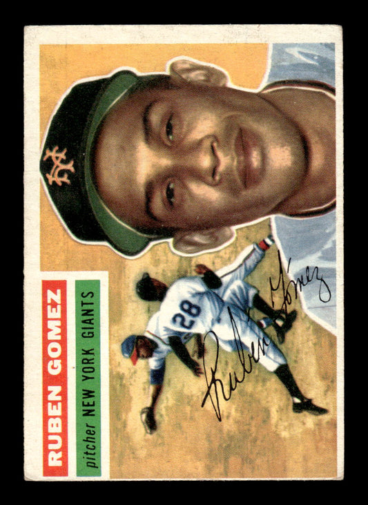 1956 Topps #9 Ruben Gomez Very Good HOF-10002177